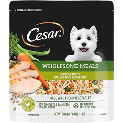 Cesar Wholesome Chicken/carrot/barley/grbn - 17.6 Oz