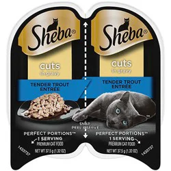 Sheba Perfect Portions Wet Cat Full Meal Seafood - 2.6 Oz