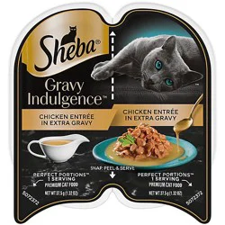 Sheba Gravy Indulgence Wet Cat Chicken - 2.64 Oz