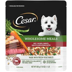 Cesar Wholesome Beef/chckn/carrot/barley - 17.6 Oz