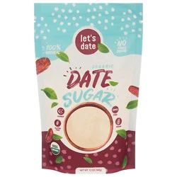 Lets Date Sugar Date Organic - 12 Oz