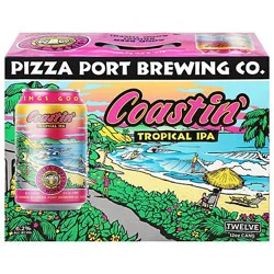 Pizza Port Coastin Tropical Ipa 12-12 Fl Oz In Cans - 12-12fz