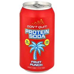 Dont Quit Protein Fruit Punch 12fz - 12 Fz