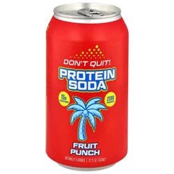 Dont Quit Protein Fruit Punch 12fz - 12 Fz