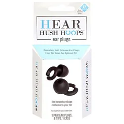 Hear Hush Hoops Ear Plugs - Ea