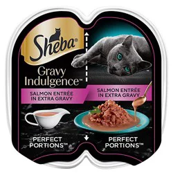 Sheba Gravy Indulgence Wet Cat Salmon - 2.64 Oz