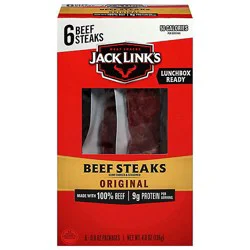 Jack Links Beef Steaks Original 4.8oz - 4.8 Oz