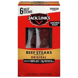 Jack Links Beef Steaks Original 4.8oz - 4.8 Oz