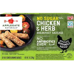 Applegate Sausage Chicken And Herb 7oz - 7 Oz