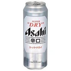 Asahi 24 Fl Oz Can - 24 Fz