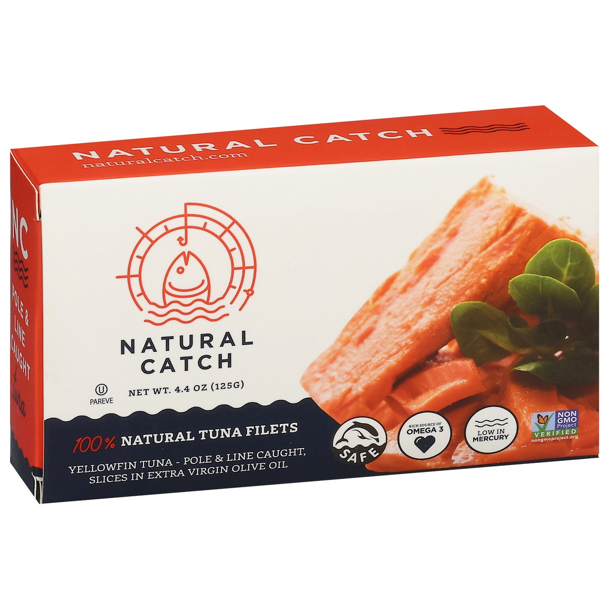 slide 3 of 11, Natural Catch Yellowfin Tuna Slices Extra Virgin Olive Oil - 4.4 Oz, 4.4 oz