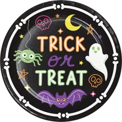 Signature Select Boo Buddies Lunch Plates - 16 Count