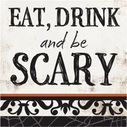 Signature Select Fright Night Lunch Napkins - 16 Count