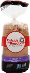 Outside The Breadbox Vegan Oat Cinnamon Raisin Bread - 16 Oz