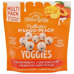 Natures Garden Yoggies Mango Peach Probiotic - 4.9 Oz