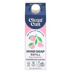 Cleancult Liquid Hand Soap Refill Grapefruit - 32 Fz