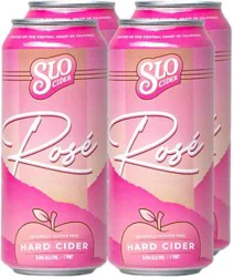 Slo Cider Rose 16oz Can - 4-16 Fz