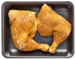 Chicken Leg Quarter Chicken Seasoning - Lb