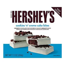 Hersheys Cookies N Creme Enrobed Cake Bites 7.2 Oz - 7.2 Oz
