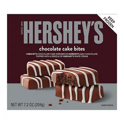Hersheys Chocolate Cake Bites 7.2 Oz - 7.2 Oz