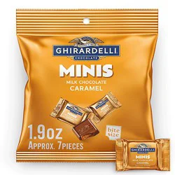 Ghirardelli Minis Caramel Milk Chocolate - 1.9 Oz