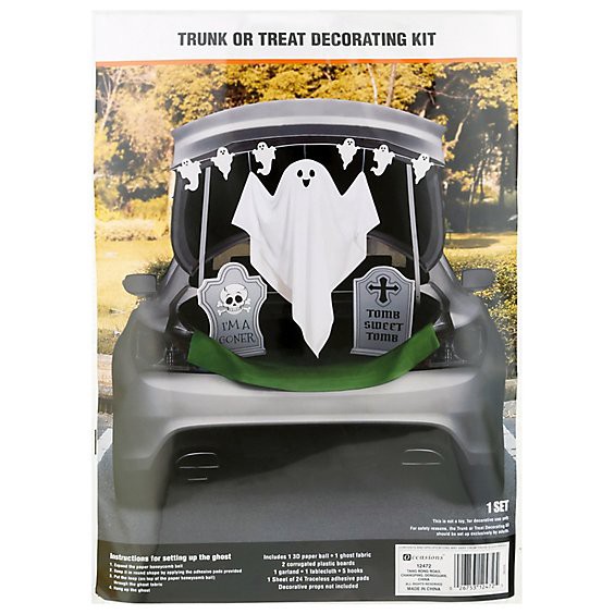 slide 1 of 1, Occ Ghost Trunk Or Treat Kit - Ea, 1 ct