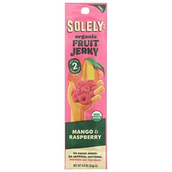 Solely Mango & Raspberry Fruit Jerky - .8 Oz