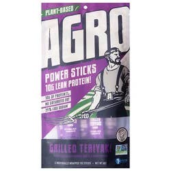 Agro Sticks Grilled Teriyaki 6oz - 6 Oz