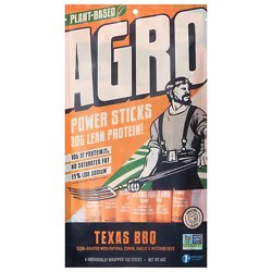 Agro Sticks Texas Bbq 6oz - 6 Oz