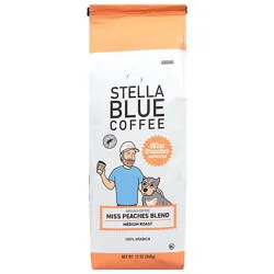 Stella Blue Coffee Ground Miss Peaches - 12 Oz