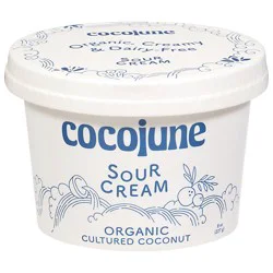 Cocojune Sour Cream Organic - 8 Oz