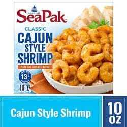 Seapak Classic Cajun Shrimp 10 Oz - 10 Oz