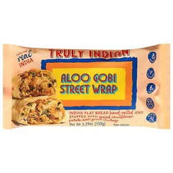 Truly Indian Wrap Roti Cauliflower Potato - 5.29 Oz