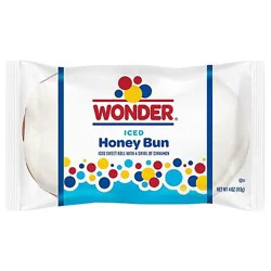 Wonder Iced Honey Bun - 4 Oz