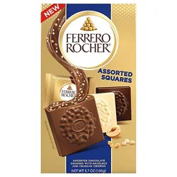 Ferrero Rocher Assorted Chocolate Squares - 3.7 Oz