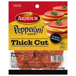 Armour Pepperoni Thick Sliced - 5 Oz