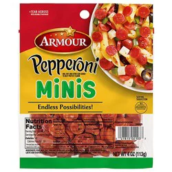 Armour Pepperoni Mini Sliced - 4 Oz