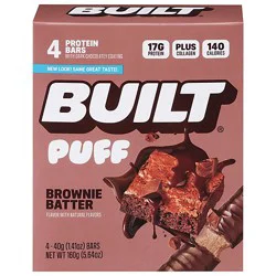Built Puff Brownie Batter Protein Bar - 4 Count