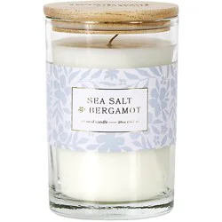 Overjoyed Boutiqe Glass Candle Sea Salt & Bergamot - 20 Oz