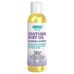 Now Baby Oil Calming Lavender - 4 Fz