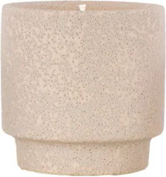 Overjoyed Boutiqe Ceramic Candle Amber Woods - 8 Oz