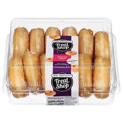 Our Specialty Treat Shop Glazed Donut Rings - 12 Count