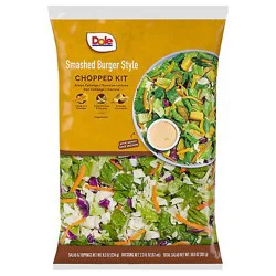 Dole Chopped Smash Burger Salad Kit - 10.6 Oz
