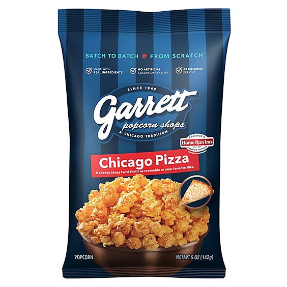 slide 1 of 1, Garrett Popcorn Chicago Pizza 5oz - 5 Oz, 5 oz