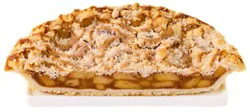 Caramel Apple Pie Half 9 Inch - Ea