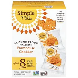 Simple Mills Cracker Cheddar 6.5oz - 6.5 Oz