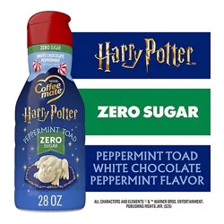 Nestle Coffee Mate Creamer Zero Sugar White Chocolate Peppermint, 28 Fz - 28 Fz
