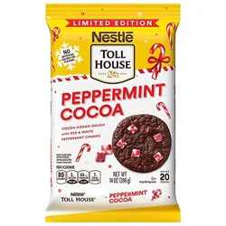Nestle Tollhouse Cookie Dough Peppermint Cocoa, 14 Oz - 14 Oz