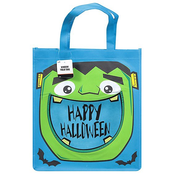 slide 1 of 1, Occ Hlwn Wndw Treat Candy Bag - Ea, 1 ct
