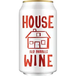 House Wine Red Bubbles Can 355 Ml Wine - 355 Ml